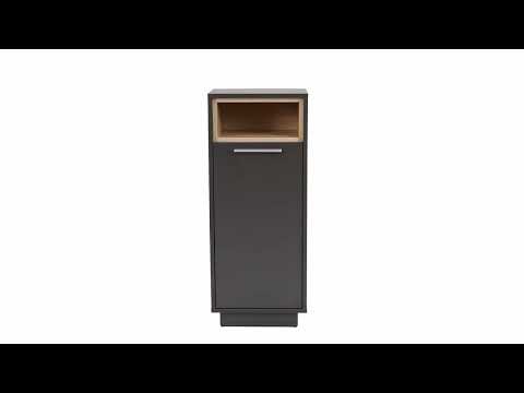 livinity® Midischrank Anthrazit 30 x 93 cm, Beatrice