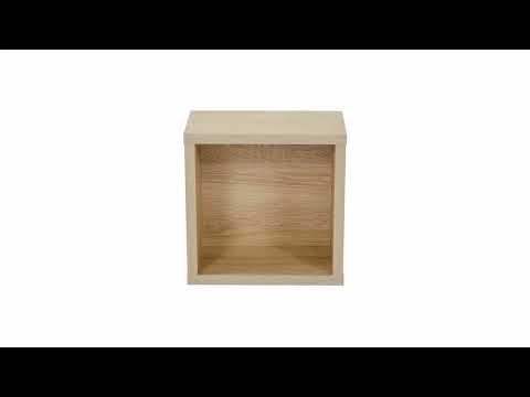 livinity® Badschrank Sonoma 25 x 25 cm 2er Set, Senyo